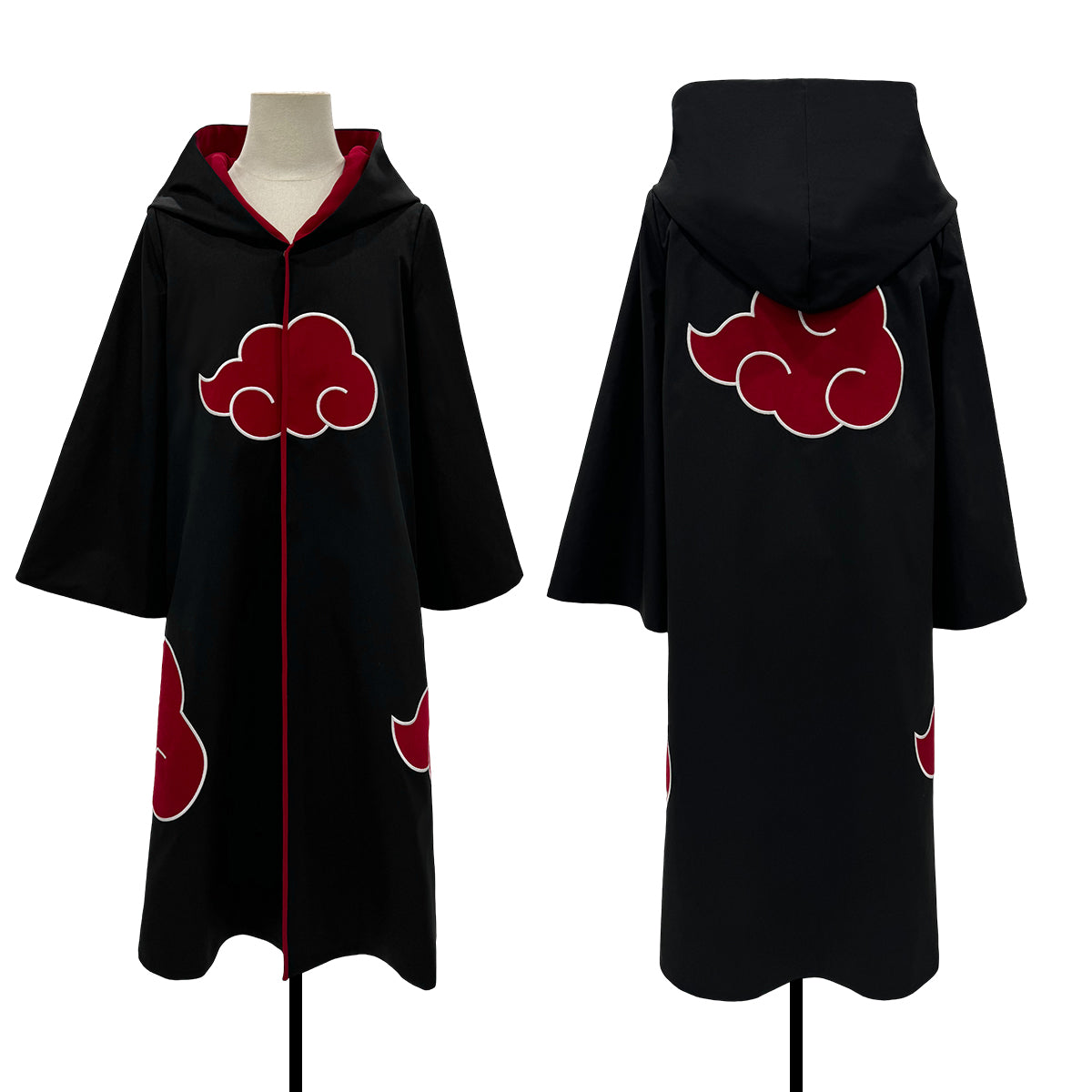 HOLOUN Anime Uchiha Itachi Uchiha Sasuke Cosplay Costume Hawk Team Cloak Pain Konan Sasori Christmas