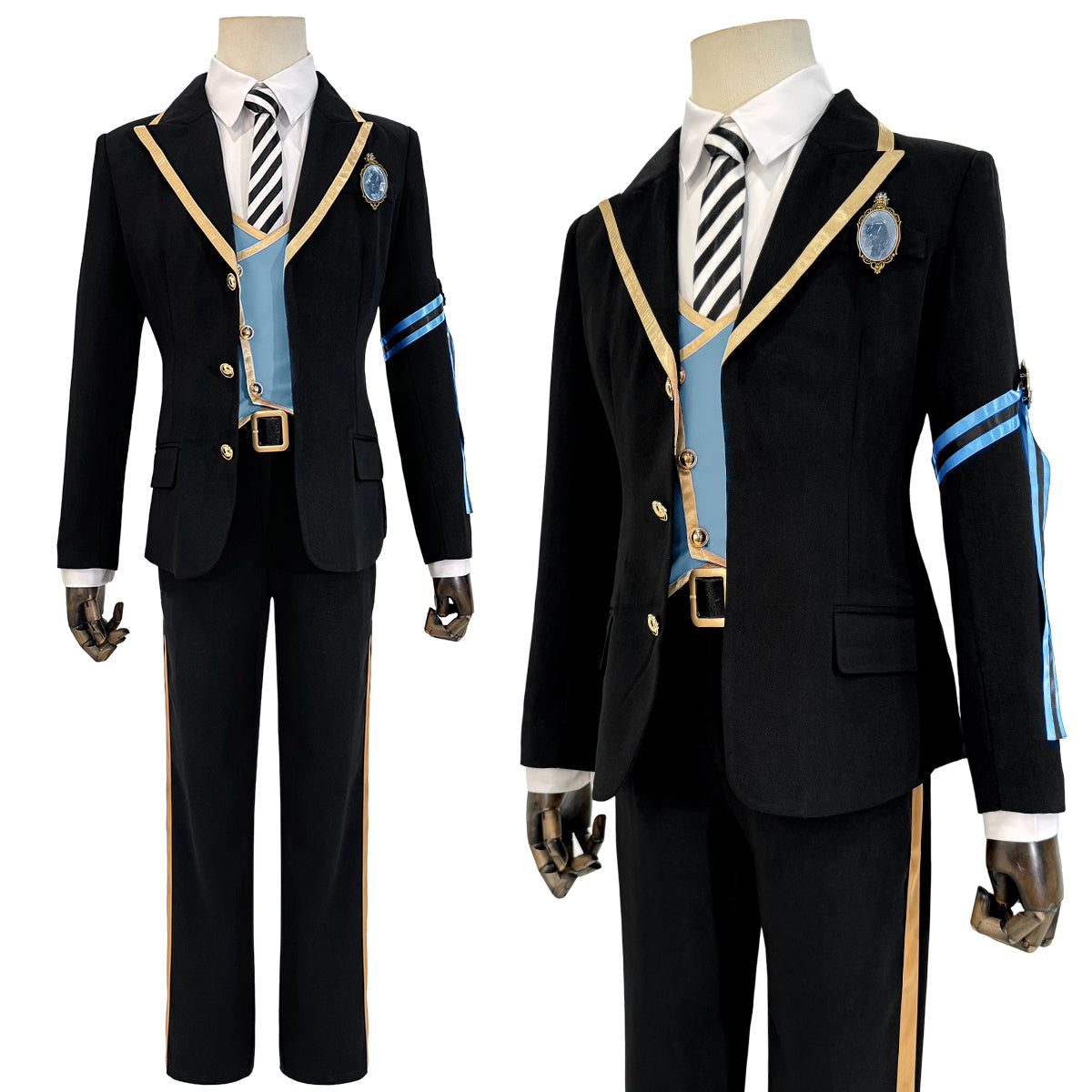 HOLOUN Twisted Game ‌‌‌‌Ignihyde Cosplay Costume School Uniform Suit Vest Shirt Tie