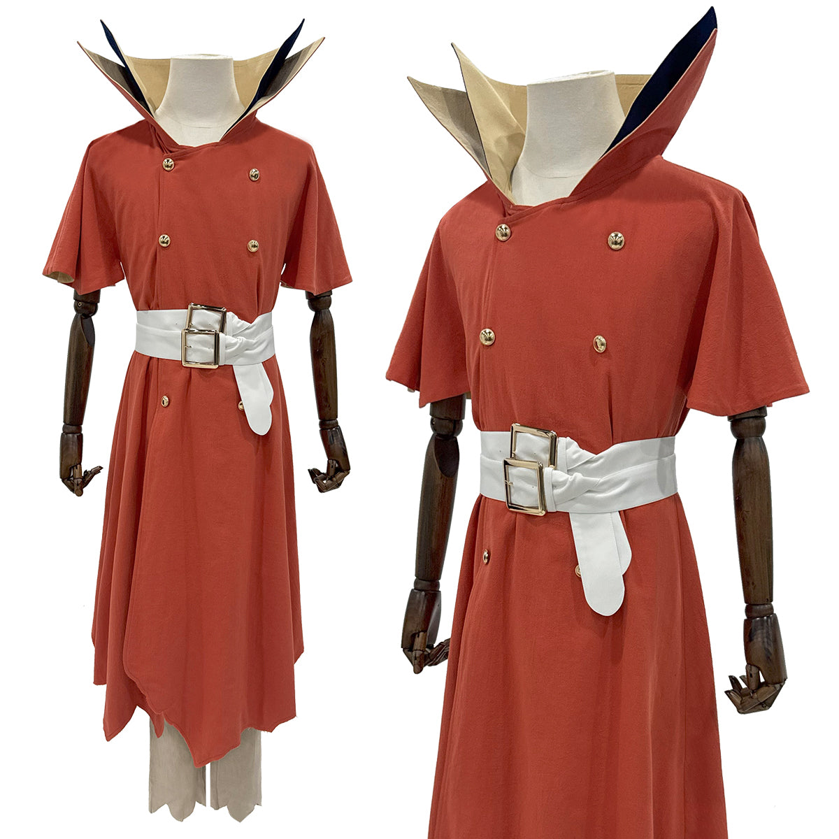 HOLOUN Dr.STONE Anime Nanami Ryusui Cosplay Costume Coat Pants Hat Belt Animation Convention Halloween Christmas Gift