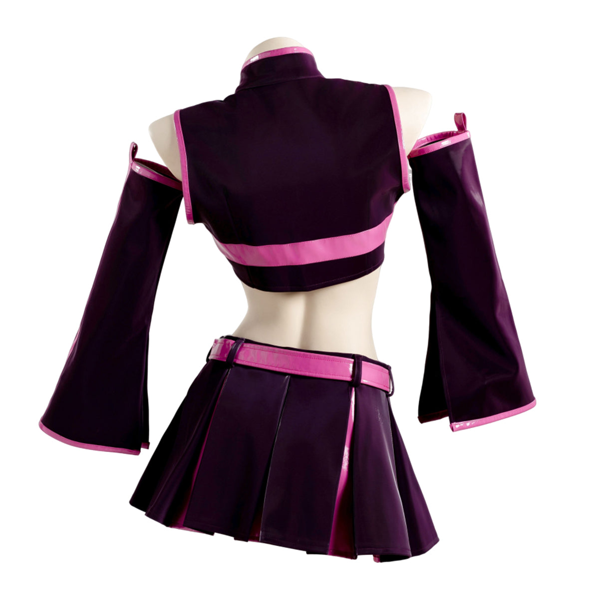 HOLOUN 2.5 Dimensional Seduction Anime Lilysa Amano Mikari Tachibana Cosplay Costume Skirt Top Belt Cos Convention Halloween