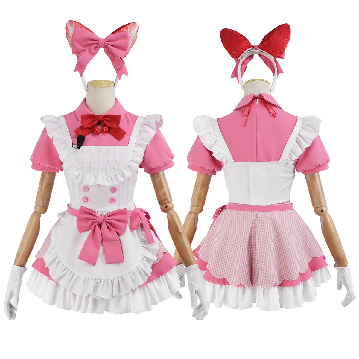 HOLOUN NIKKE The Goddess of Victory Game Crust  Cosplay Costume Maid Dress Cos Animation Convention Halloween Christmas Gift