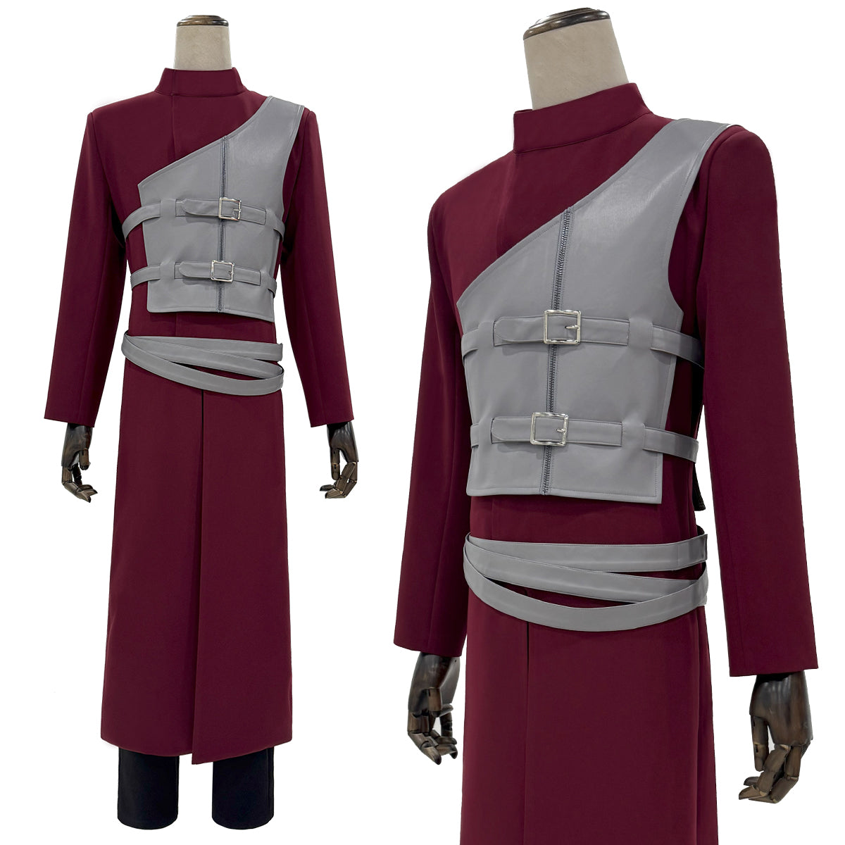 Pre-sale HOLOUN Anime Gaara Cosplay Costume Coat Pants Vest Belt Animation Convention Halloween Christmas Gift