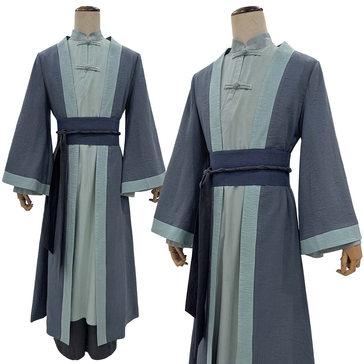 Pre-sale HOLOUN Xiao Hei Anime Wuxian Infinity Cosplay Costume Coat Top Pants Belt Animation Convention Halloween Christmas Gift