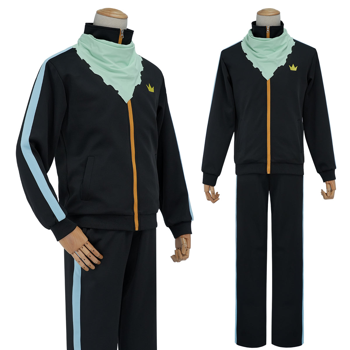 HOLOUN Noragami Anime Yato Cosplay Costume Embroidery Tracksuit Pants Scarf Daily Wearing  Halloween Christmas Gift