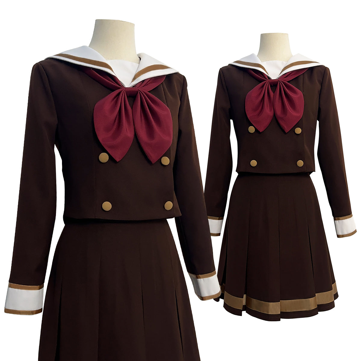 HOLOUN Sound Euphonium Anime Okame Kumiko Kato Hazuki Kawashima Cosplay Costume School Uniform JK Skirt Bow Tie Daily Wearing
