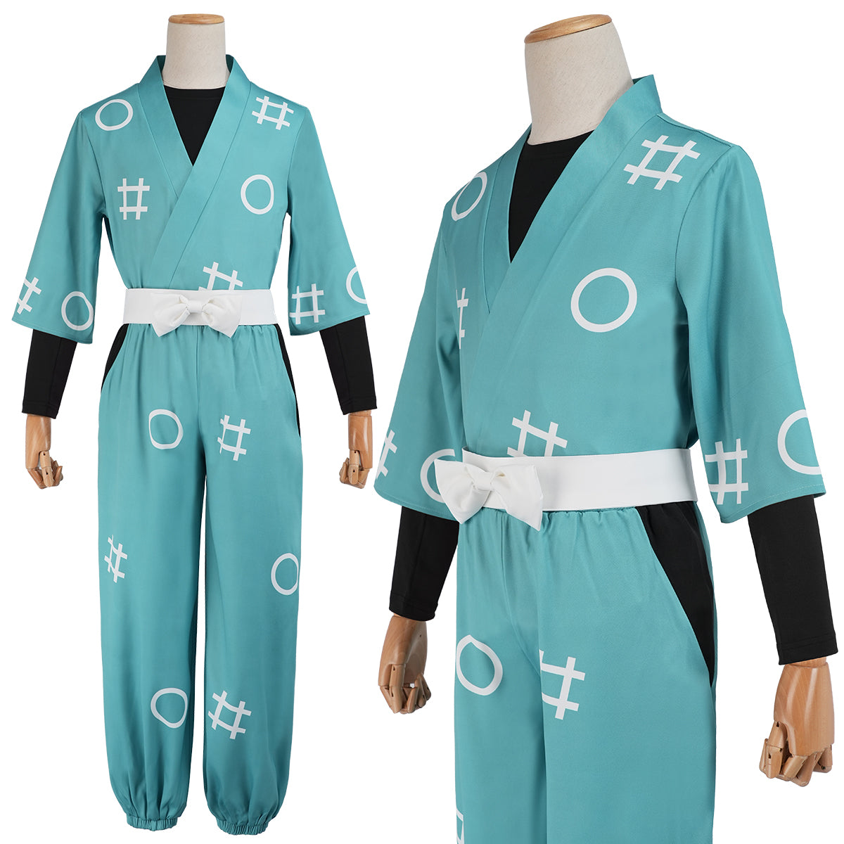HOLOUN Nintama Rantaro Anime Ninja costume Adult Version 5 Colors Black Purple Green Blue Light Green Cos Convention Halloween