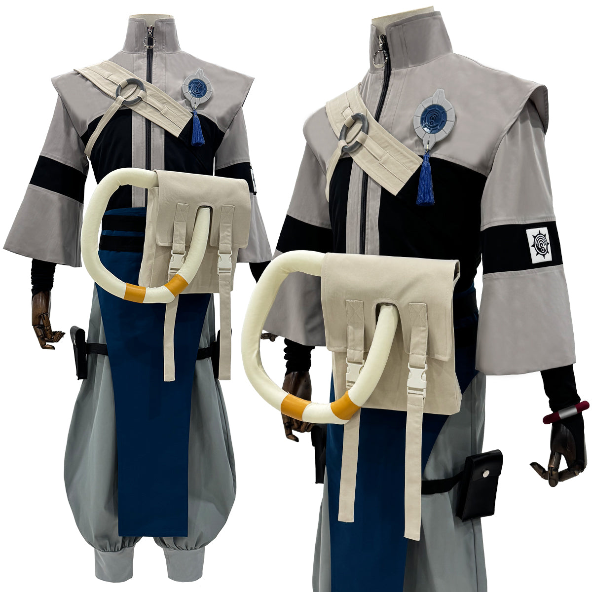 Pre-sale HOLOUN Gachiakuta Anime Zanka Cosplay Costume Convention Halloween Christmas Embroidery Jacket Pants Bag