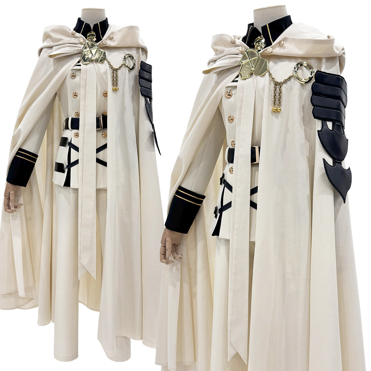Pre-sale HOLOUN Seraph Of The End Anime Mikaela Hyakuya Cosplay Costume Cloak Jacket Pants Shirt Halloween Christmas Convention