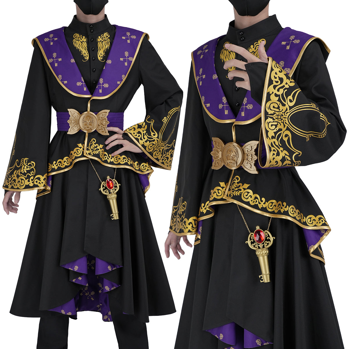 Pre-sale HOLOUN Twisted Game Cosplay Costume Ceremonial Robes Heartslabyul Savanaclaw Octavinelle Scarabia Pomefiore ‌Ignihyde Diasomnia