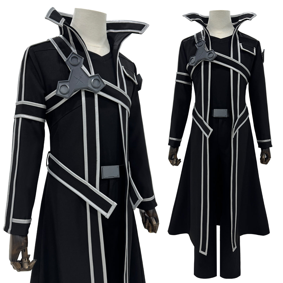 HOLOUN Sword Art Online SAO Anime Kirigaya Kazuto Kirito Cosplay Costume Cos Convention Gift Unisex Adult Version