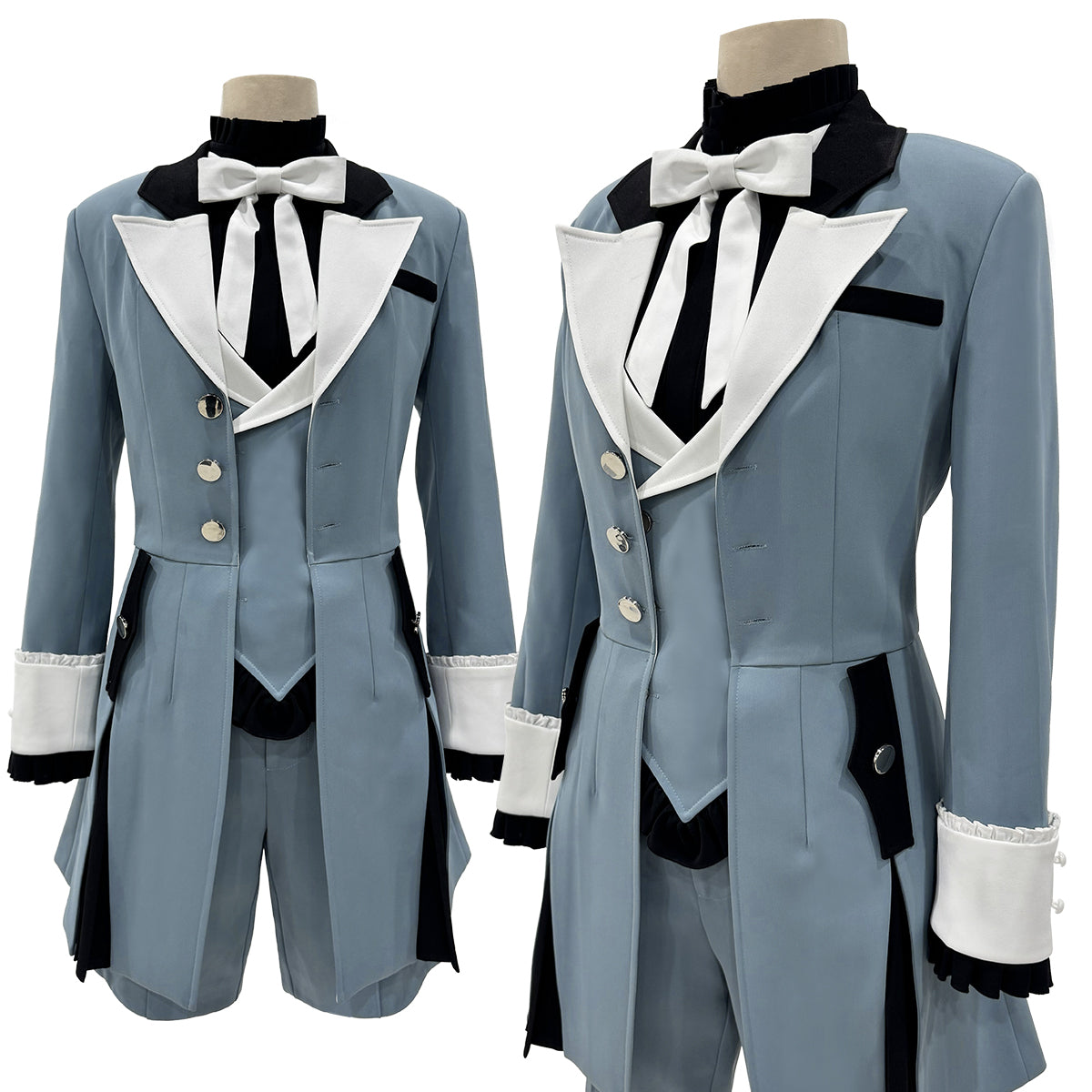 Pre-sale HOLOUN Anime Ciel Phantomhive Brother Cosplay Costume Coat Shorts Shirt Vest Animation Convention Halloween Christmas