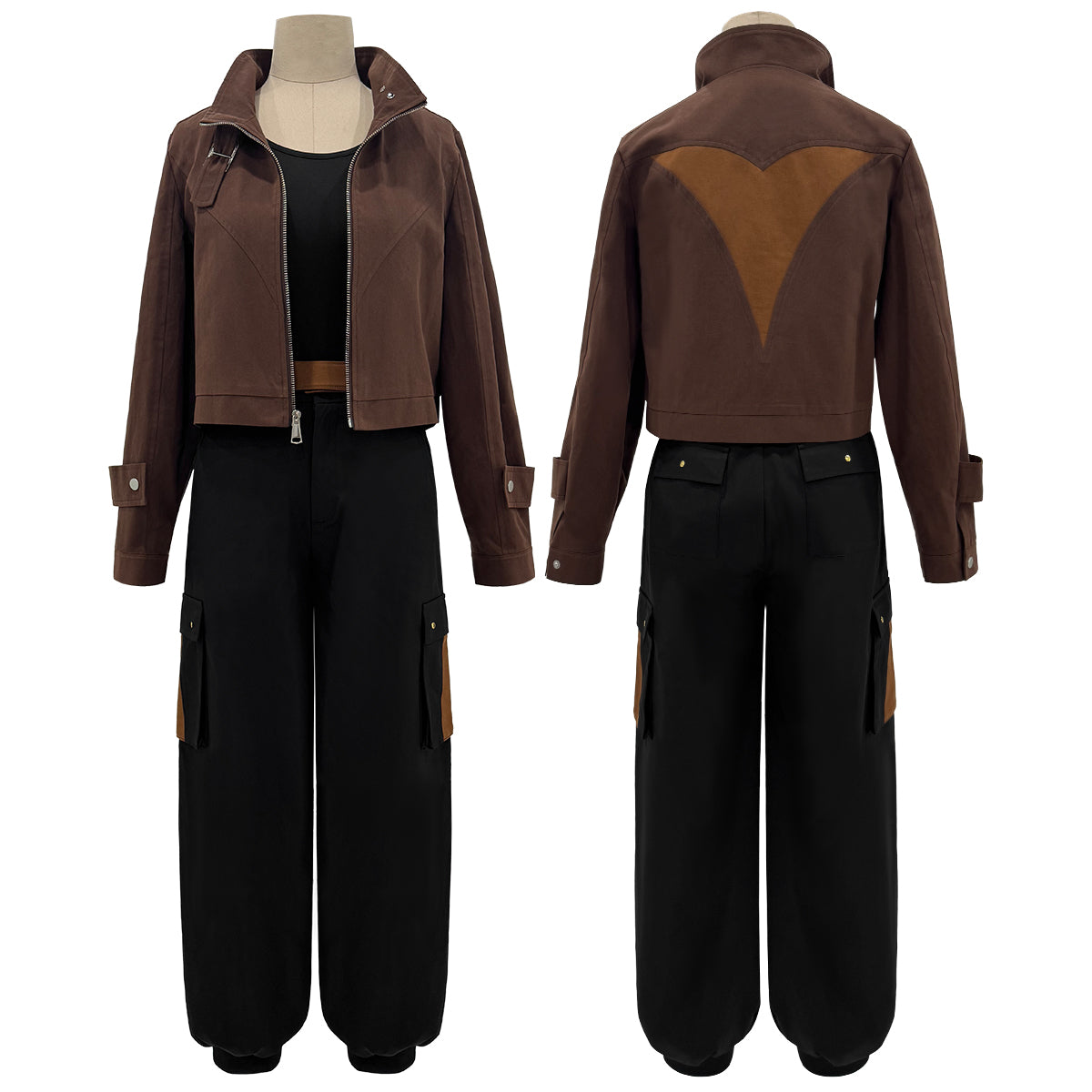 Pre-sale HOLOUN Xiao Hei Anime Luye Cosplay Costume Uniform Coffee Jacket Black Pants Animation Convention Halloween Christmas Daily Wear