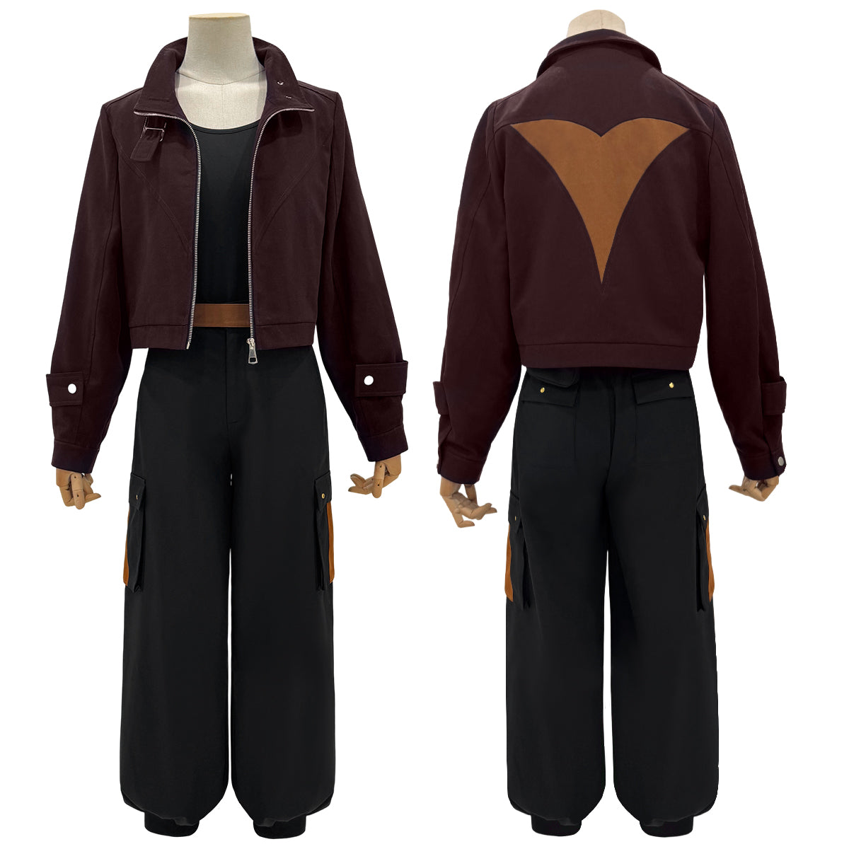 Pre-sale HOLOUN Xiao Hei Anime Luye Cosplay Costume Uniform Coffee Jacket Black Pants Animation Convention Halloween Christmas Daily Wear