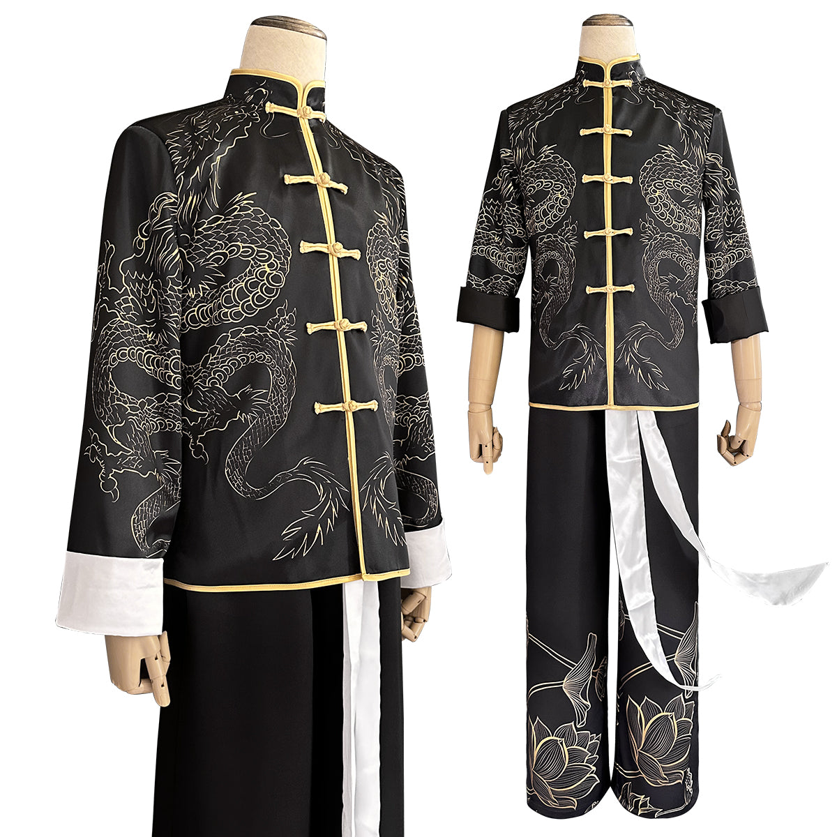 HOLOUN Mob Psycho 100 Anime Reigen Arataka Cosplay China Costume Kung Fu Tang Suit Outfit Stage Uniform Gift Halloween Christmas