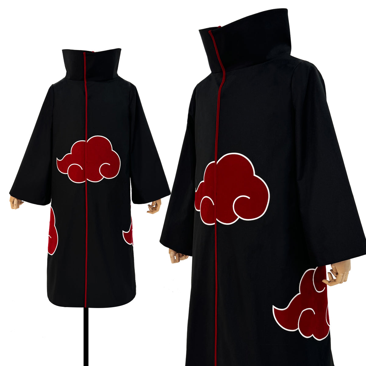 HOLOUN Anime Uchiha Itachi Uchiha Sasuke Cosplay Costume Hawk Team Cloak Pain Konan Sasori Christmas