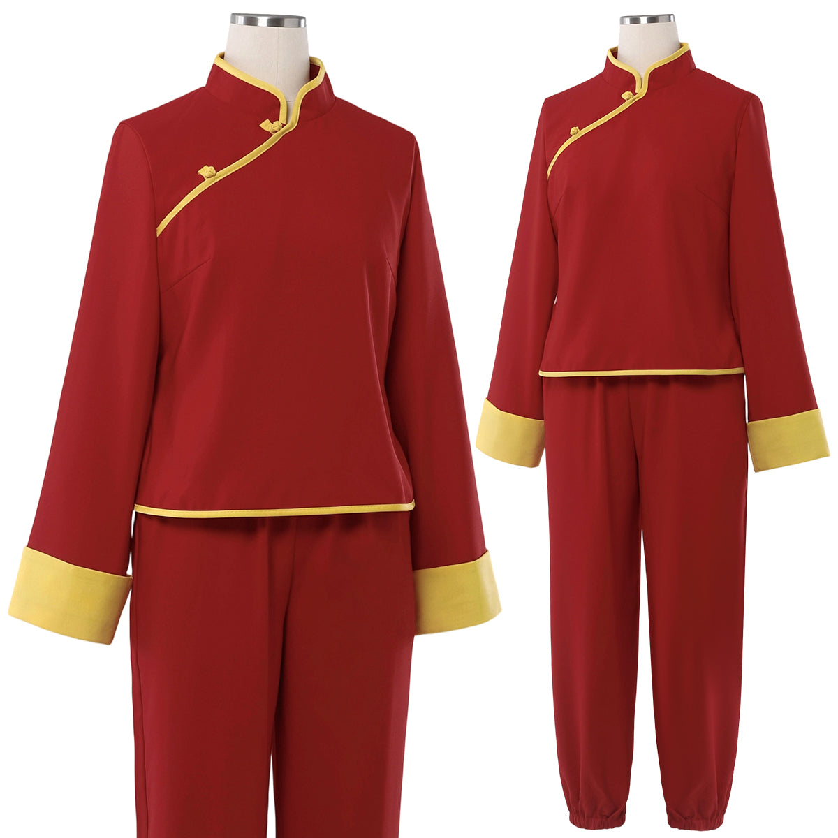 HOLOUN Gintama Anime Kagura Cosplay Costume Long Sleeves Sleeveless Red China Costumes Pants Shorts Halloween Christmas