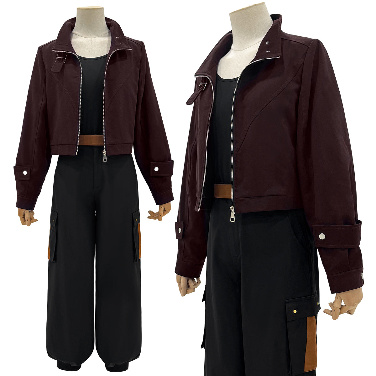 Pre-sale HOLOUN Xiao Hei Anime Luye Cosplay Costume Uniform Coffee Jacket Black Pants Animation Convention Halloween Christmas Daily Wear