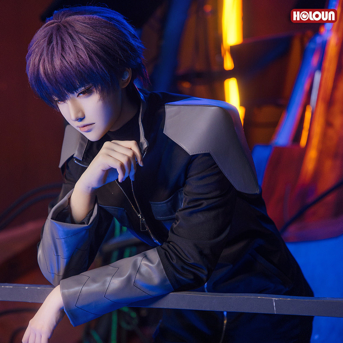 HOLOUN Kaiju No. 8 Anime Kafka Hibino Soshiro Hoshina Cosplay Costume Wig Monster Sweeper Company Uniform Coat T-shirt Pants Cos Convention