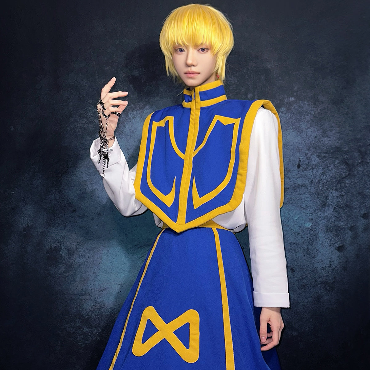 HOLOUN Hunter Anime Kurapika Cosplay Costume Cos Convention Halloween Christmas Gift