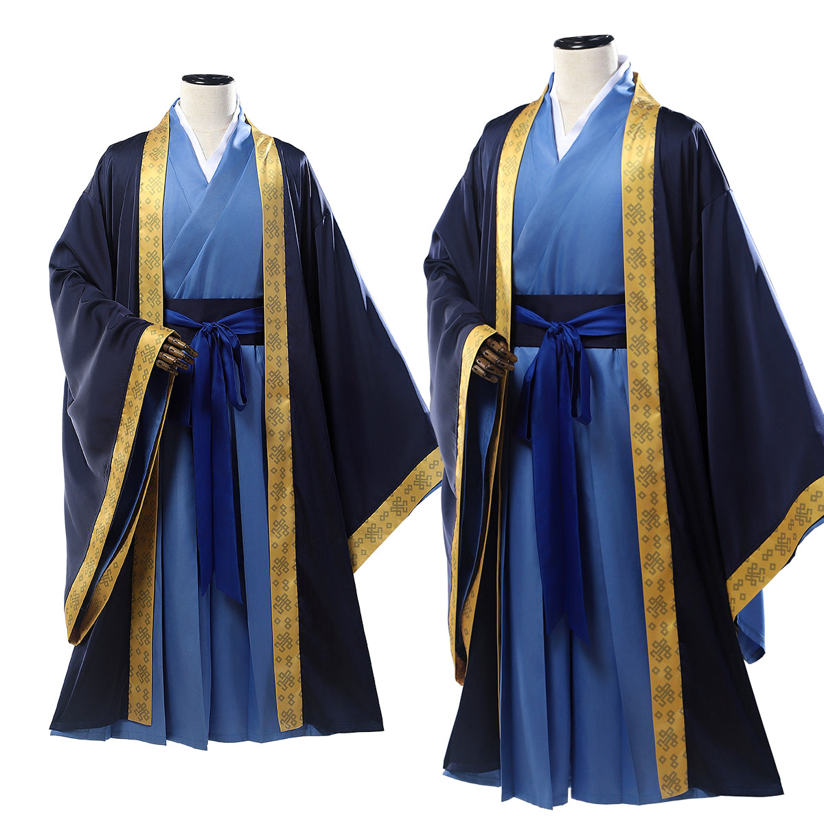 HOLOUN The Apothecary Anime Jinshi Cosplay Costume Cos Convention Hanfu Blue Robe Halloween Christmas Gift