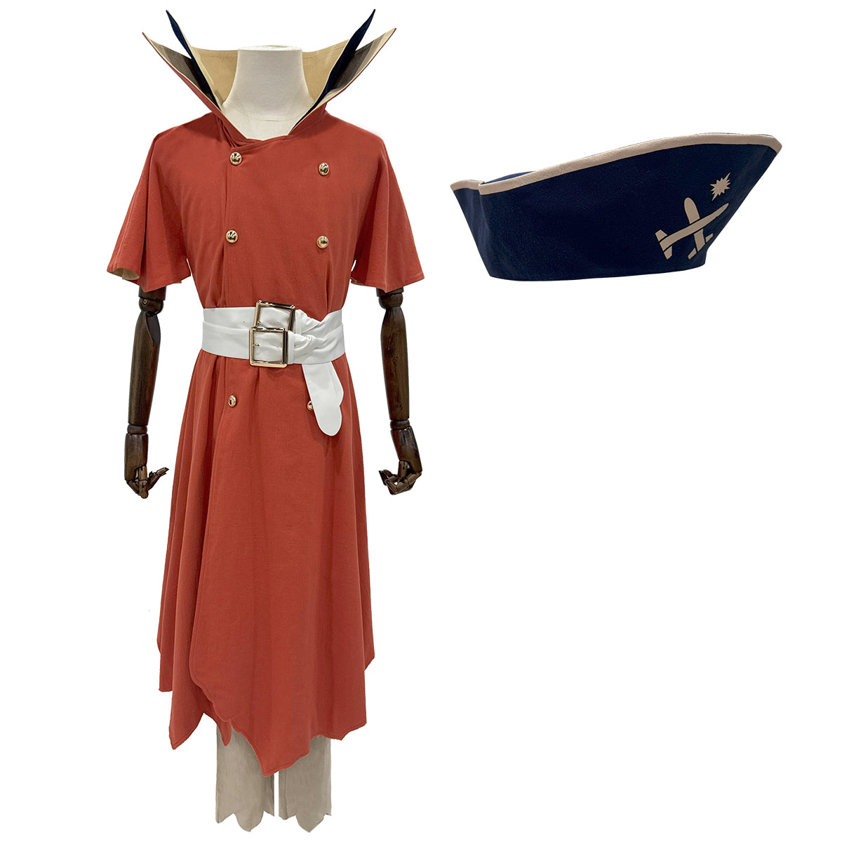 HOLOUN Dr.STONE Anime Nanami Ryusui Cosplay Costume Coat Pants Hat Belt Animation Convention Halloween Christmas Gift