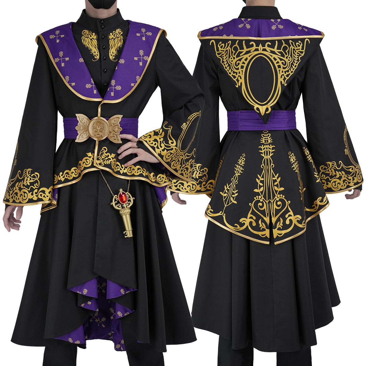Pre-sale HOLOUN Twisted Game Cosplay Costume Ceremonial Robes Heartslabyul Savanaclaw Octavinelle Scarabia Pomefiore ‌Ignihyde Diasomnia
