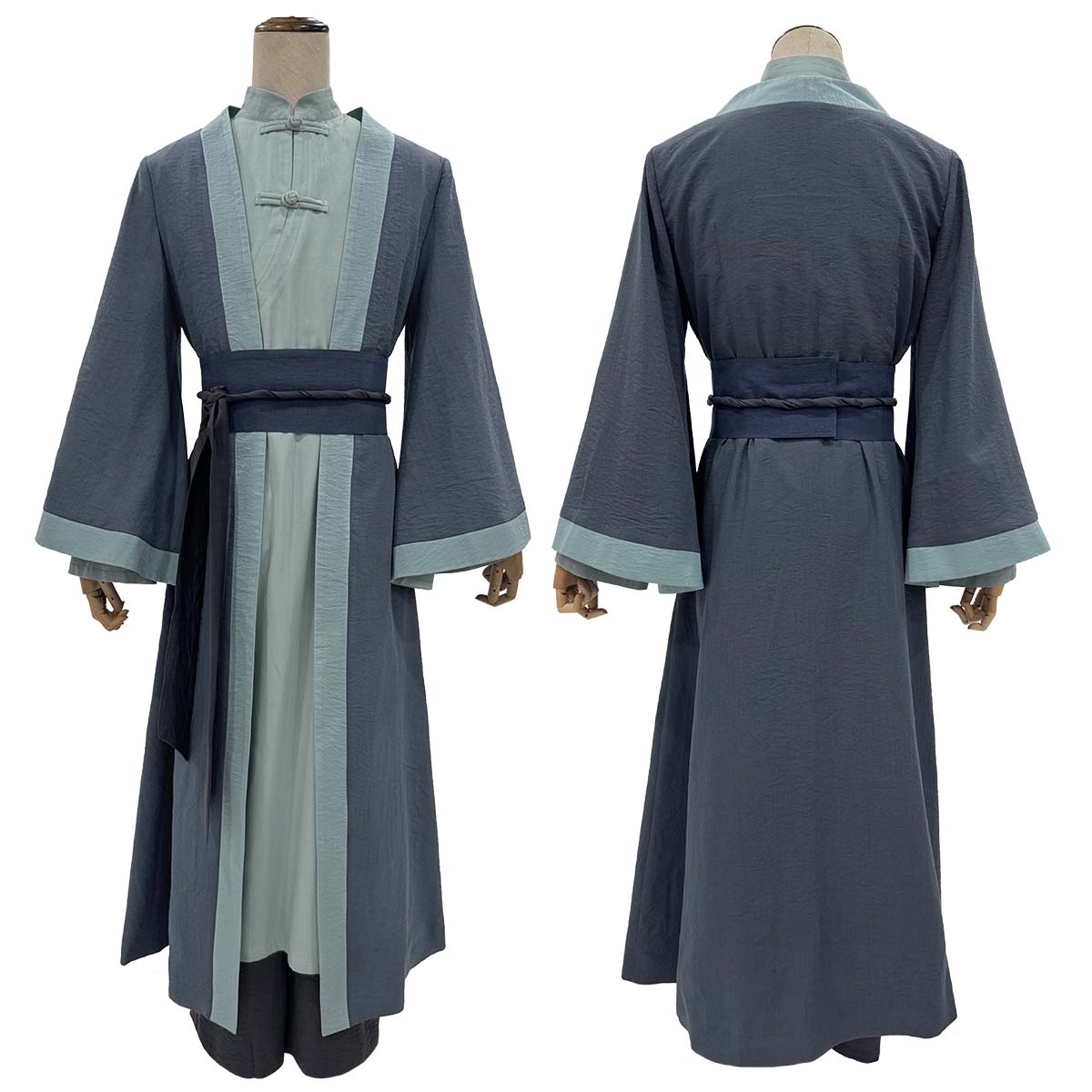 Pre-sale HOLOUN Xiao Hei Anime Wuxian Infinity Cosplay Costume Coat Top Pants Belt Animation Convention Halloween Christmas Gift