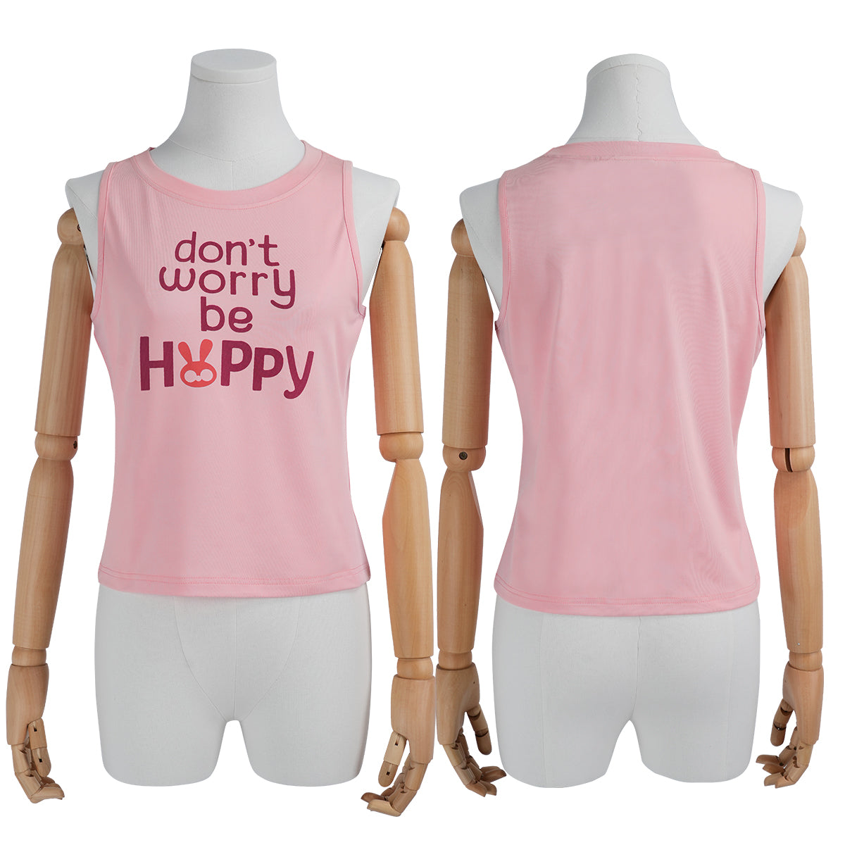 HOLOUN Zoo Movie Judith Hopps Cosplay Costume Vest Sleeveless T-shirt Halloween Christmas Convention Daily Wear