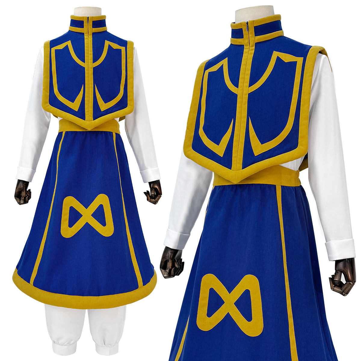 HOLOUN Hunter Anime Kurapika Cosplay Costume Cos Convention Halloween Christmas Gift