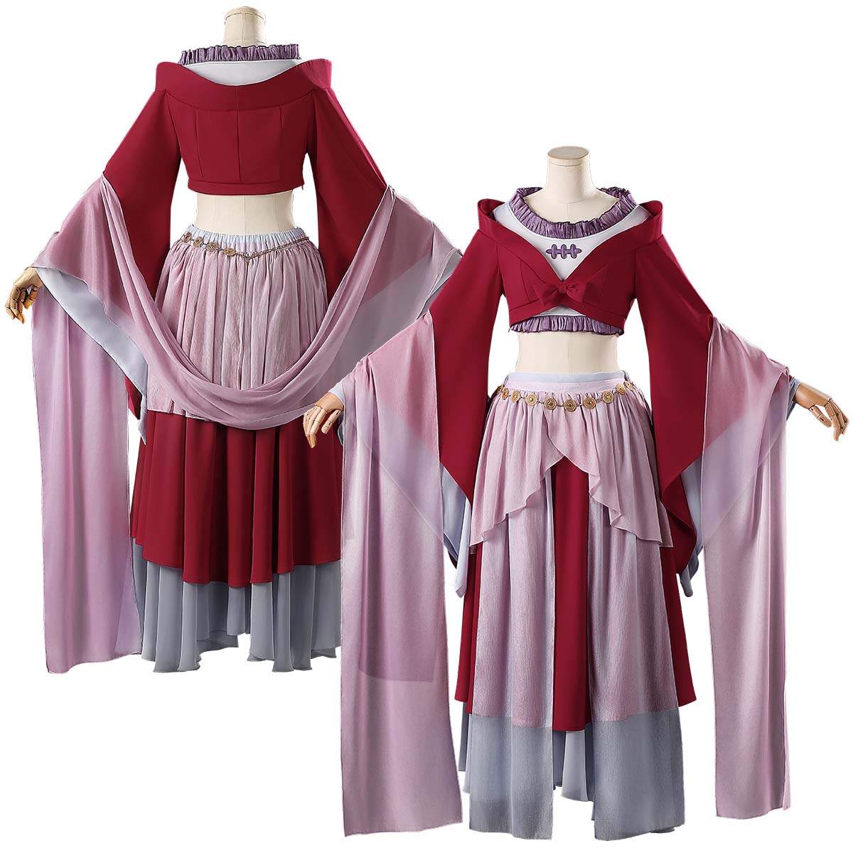 Pre-sale HOLOUN The Apothecary Anime Maomao Cosplay Costume Moon Colorful Dress Animation Convention Halloween Christmas