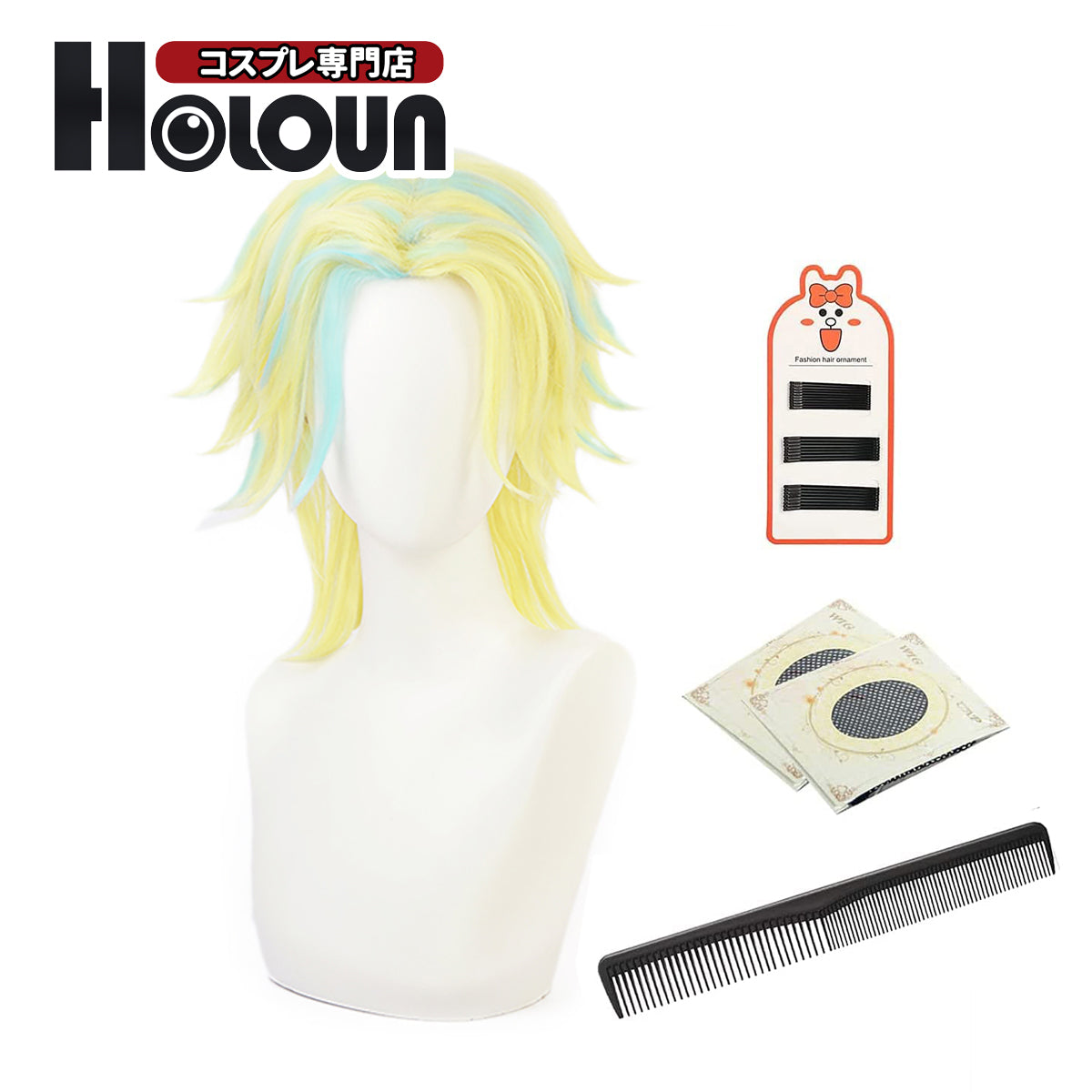 HOLOUN Tokyo Anime Rindo Haitani Cosplay Costume Wig Rose Net Jacket Pants Bandage New Experience Exhibition Cover Halloween