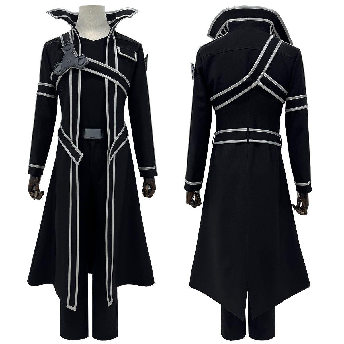 HOLOUN Sword Art Online SAO Anime Kirigaya Kazuto Kirito Cosplay Costume Cos Convention Gift Unisex Adult Version