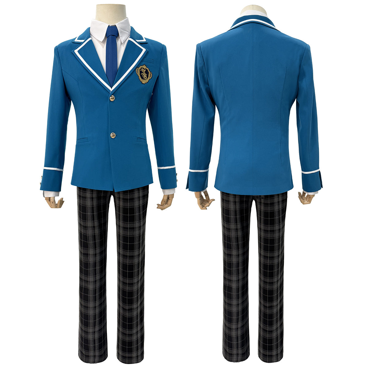 HOLOUN Ensemble Stars Game ShiratoriAira Hidaka Hokuto Sakuma Rei CosplayCostume Embroidery Suit Pants Shirt Tie Daily Wearing