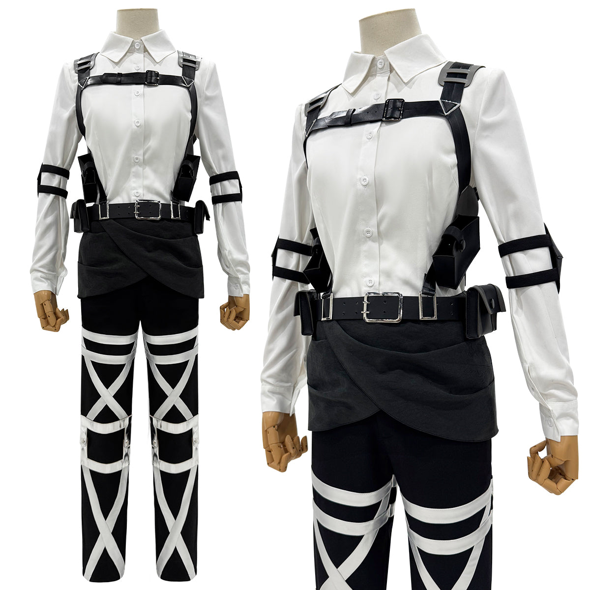 Pre-sale HOLOUN Anime Hanji Zoe Cosplay Costume Green Embroidery Cloak Shirt Pants Belts Animation Convention Halloween Christmas Gift