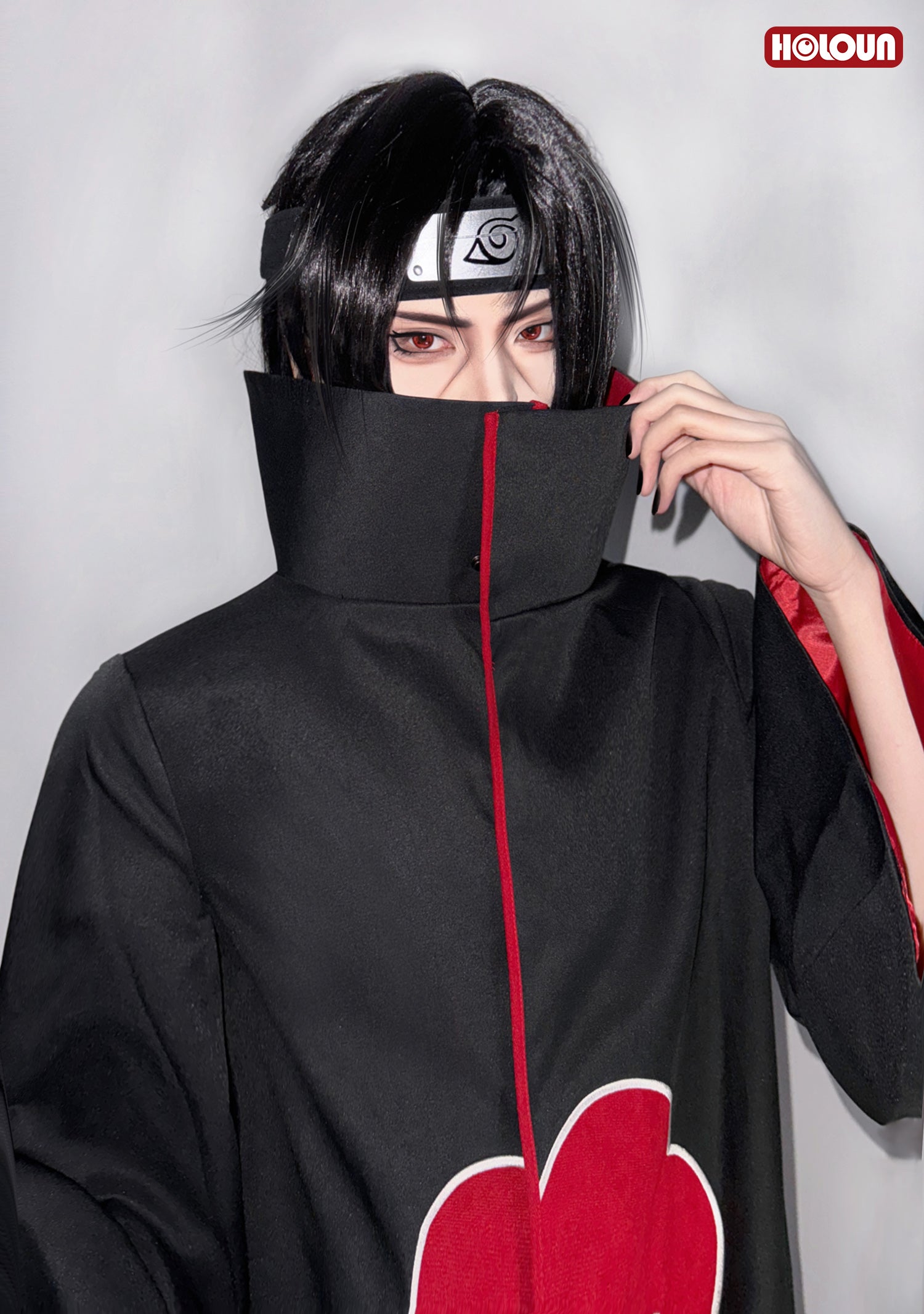 HOLOUN Anime Uchiha Itachi Uchiha Sasuke Cosplay Costume Hawk Team Cloak Pain Konan Sasori Christmas