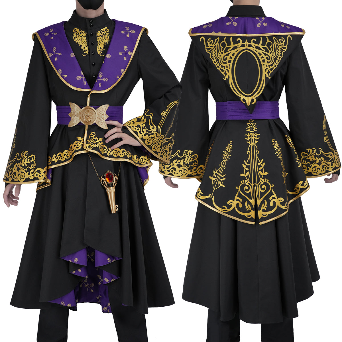HOLOUN Twisted Game Cosplay Costume Ceremonial Robes Heartslabyul Savanaclaw Octavinelle Scarabia Pomefiore ‌Ignihyde Diasomnia