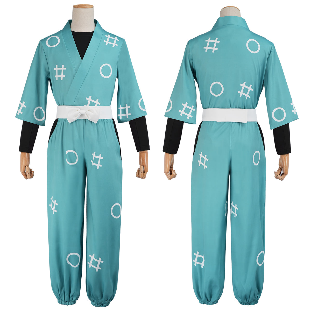 HOLOUN Nintama Rantaro Anime Ninja costume Adult Version 5 Colors Black Purple Green Blue Light Green Cos Convention Halloween