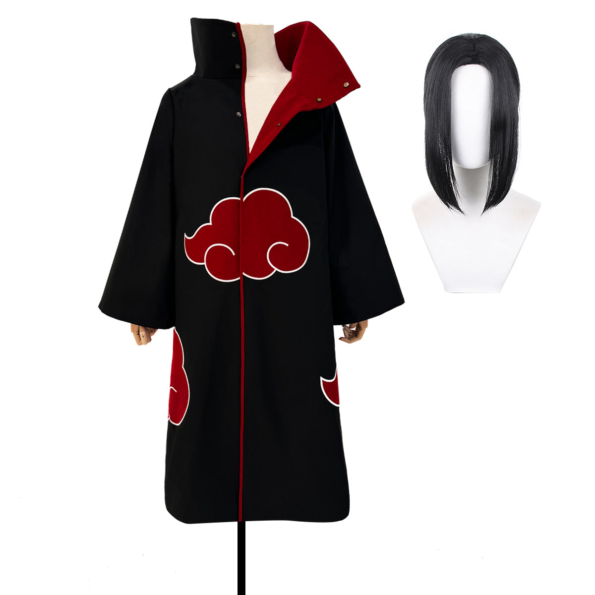 HOLOUN Anime Uchiha Itachi Uchiha Sasuke Cosplay Costume Hawk Team Cloak Pain Konan Sasori Christmas