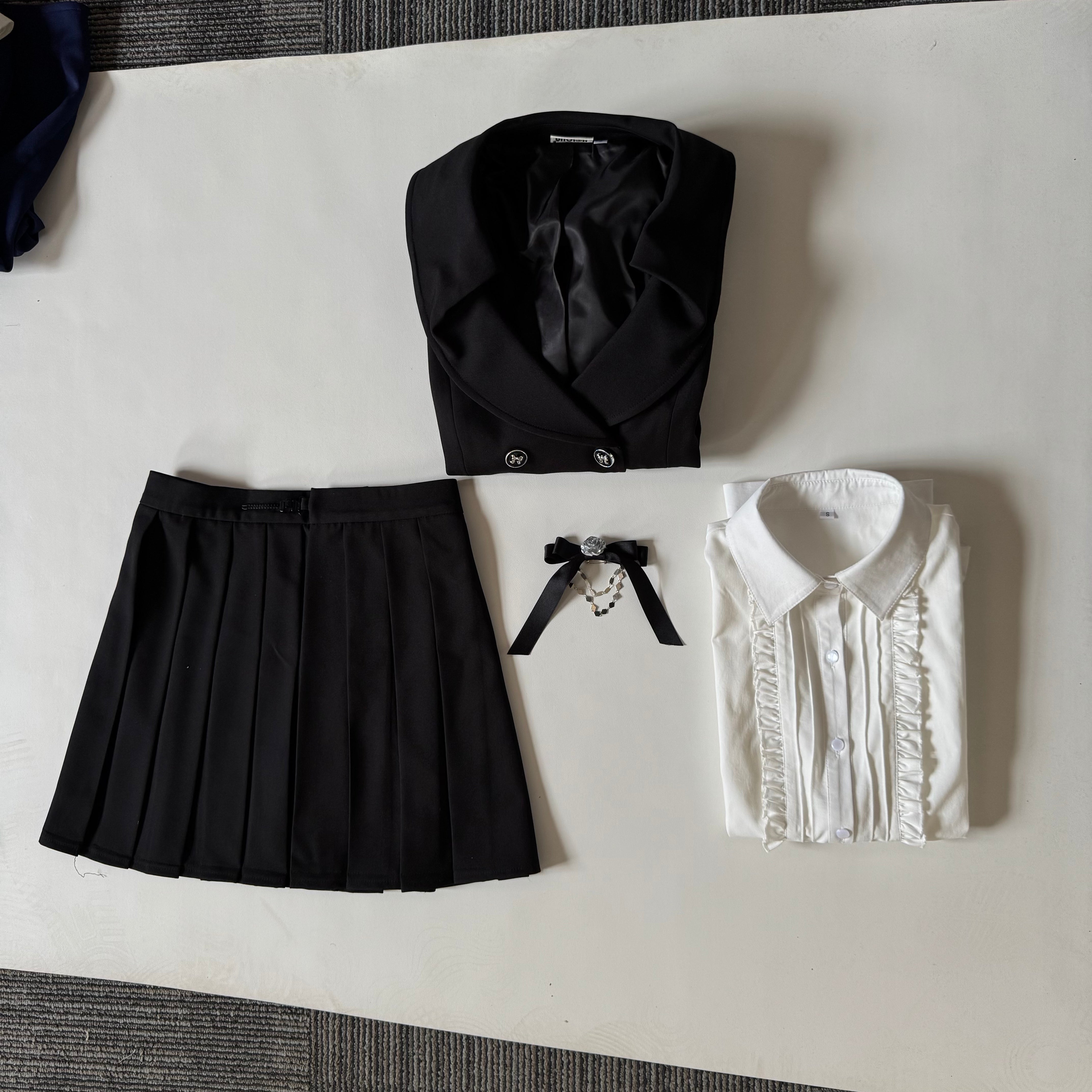 HOLOUN Love and Deepspace Game Server Master Meets Qimeng Cosplay Costume Uniforms Suit Skirt Shirt Cos Convention Daily Wear
