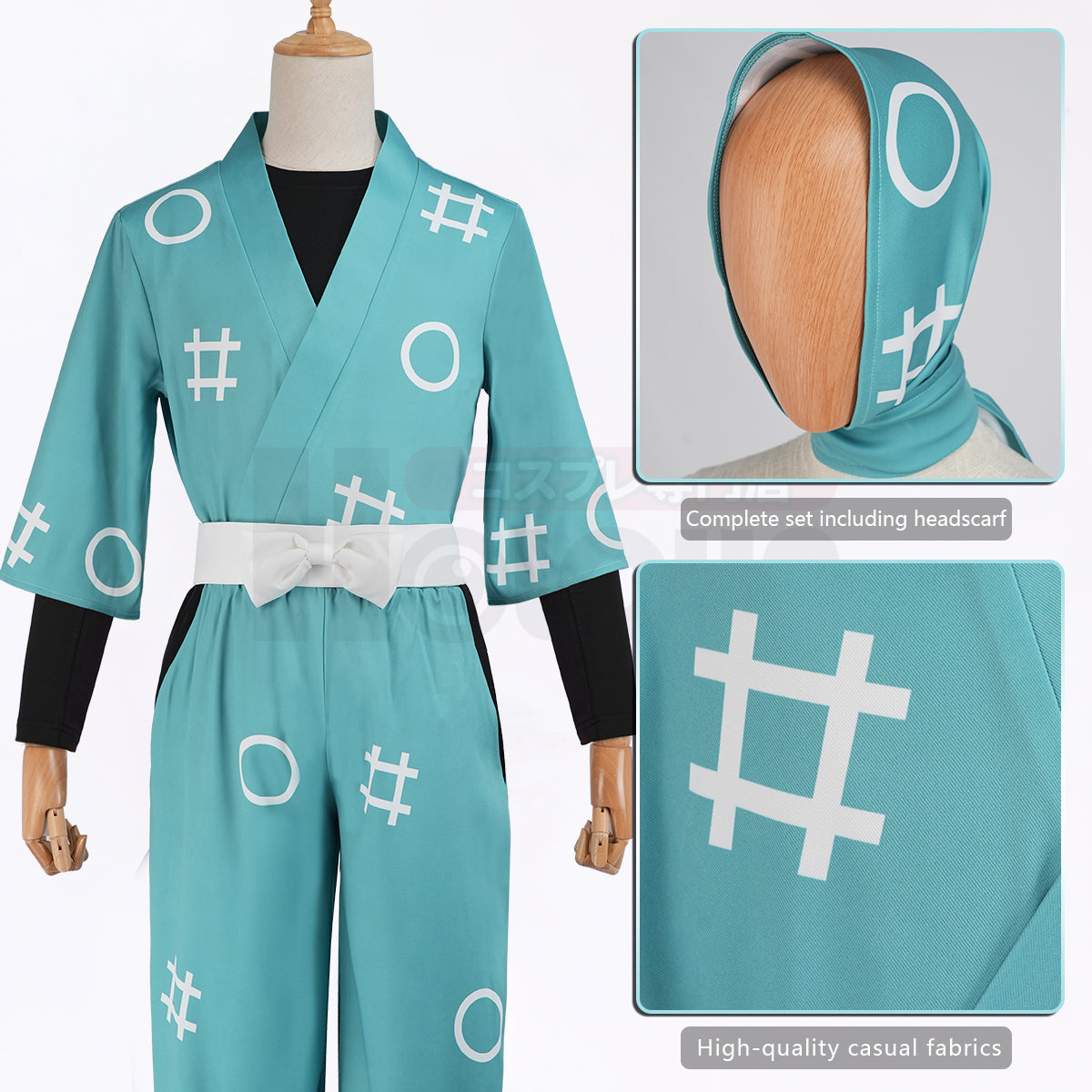 HOLOUN Nintama Rantaro Anime Ninja costume Adult Version 5 Colors Black Purple Green Blue Light Green Cos Convention Halloween