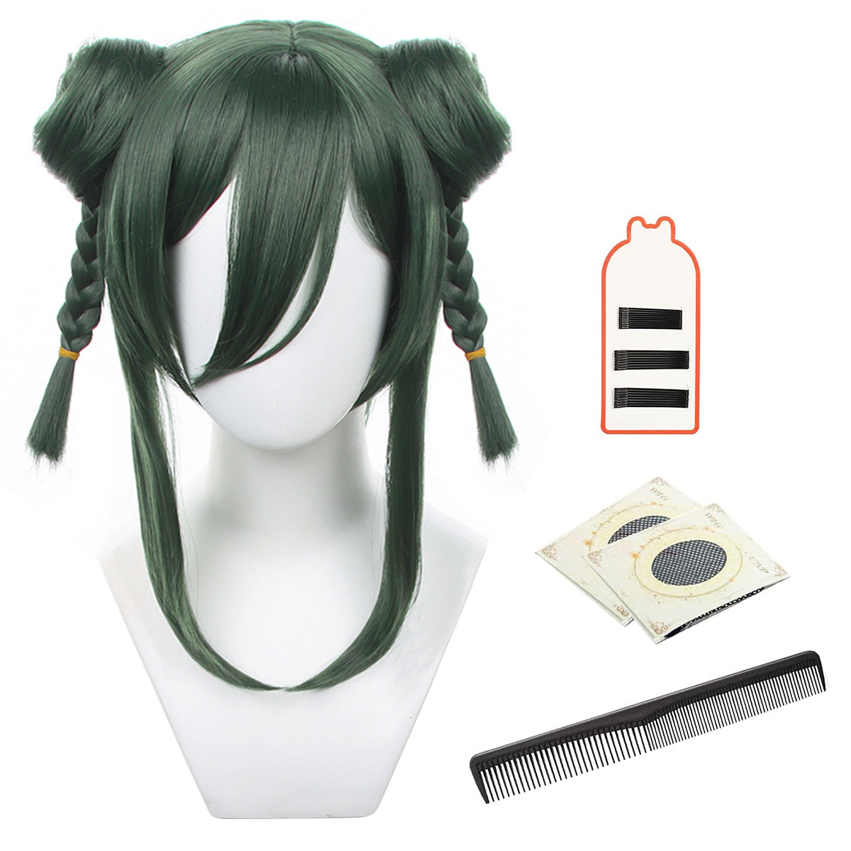 HOLOUN Blue Lock Manga Anime Chigiri Cosplay Wig Rose Net Synthetic Fiber Green