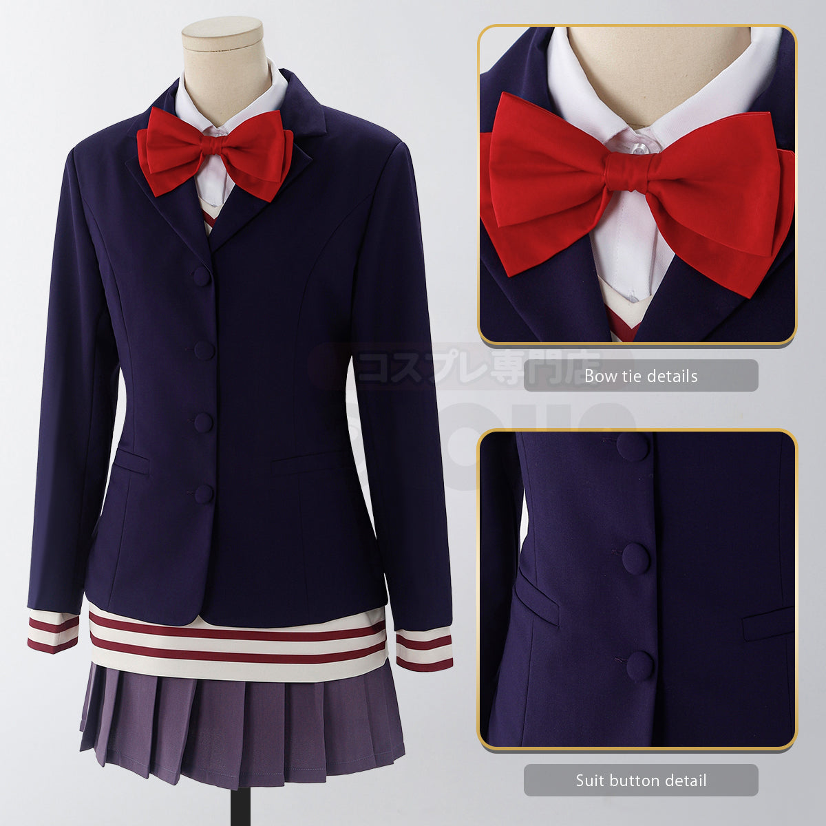 HOLOUN Dan Da Dan Dandadan Anime Aira Shiratori Cosplay Costume School Uniform Suit Shirt Skirt Christmas Gift