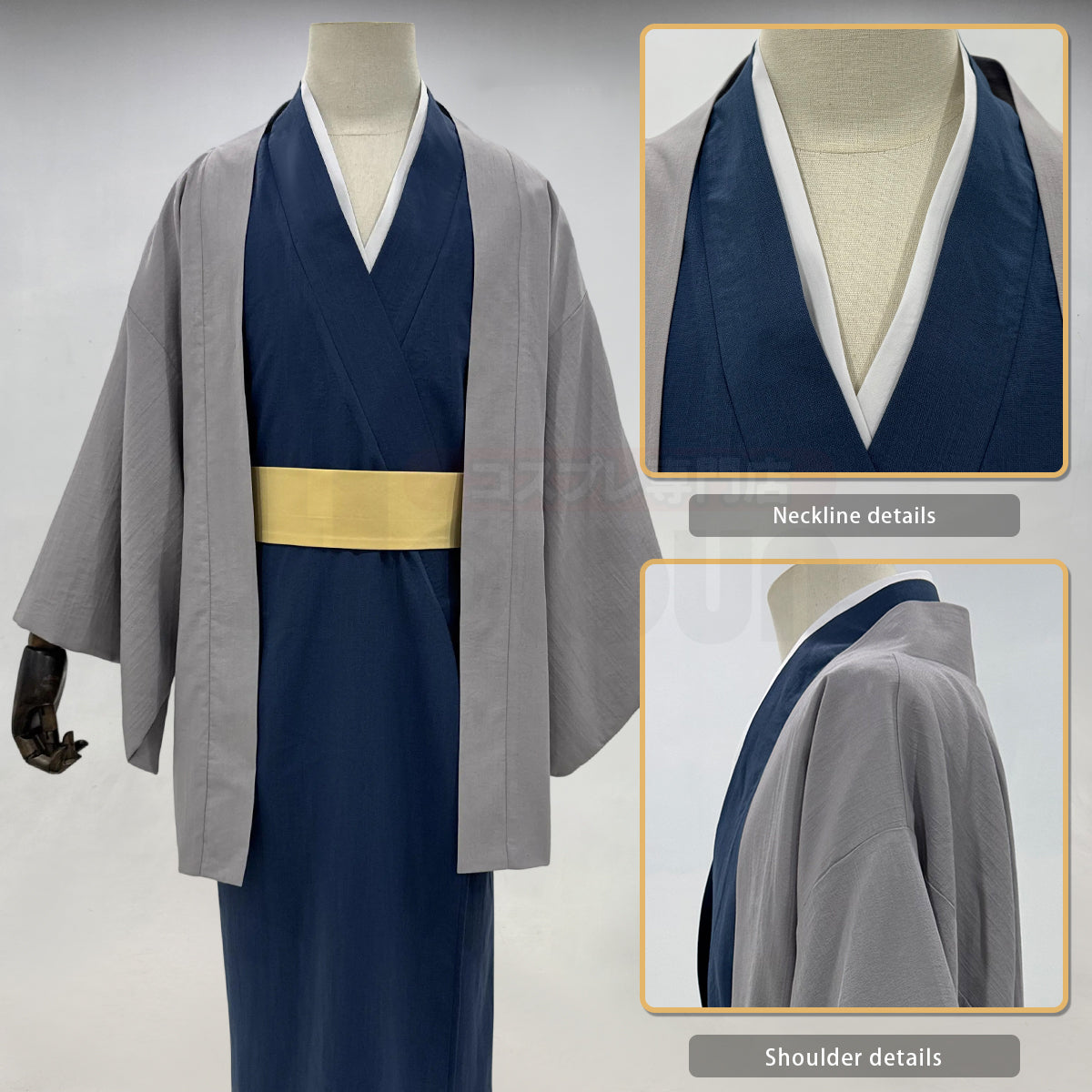 HOLOUN Gintama Anime Katsura Kotarou Cosplay Costume Kimono Haori Cos Convention Halloween Christmas Gift