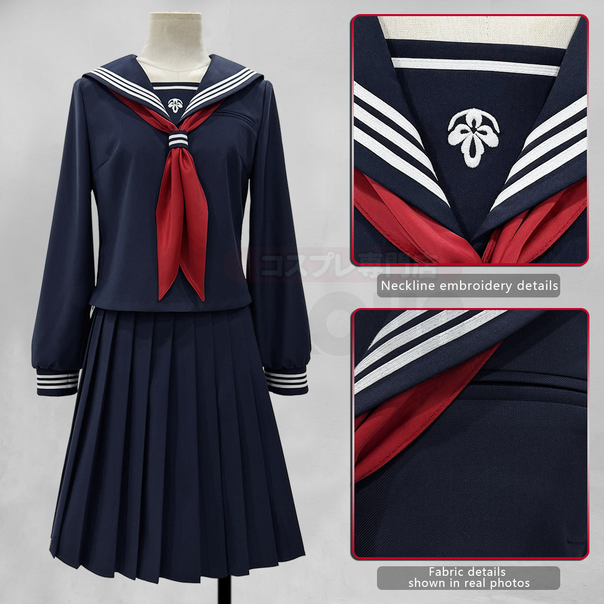 Pre-sale HOLOUN Silent Game Hinako Shimizu Cosplay Costume JK Skirt School Uniform Convention Halloween Christmas