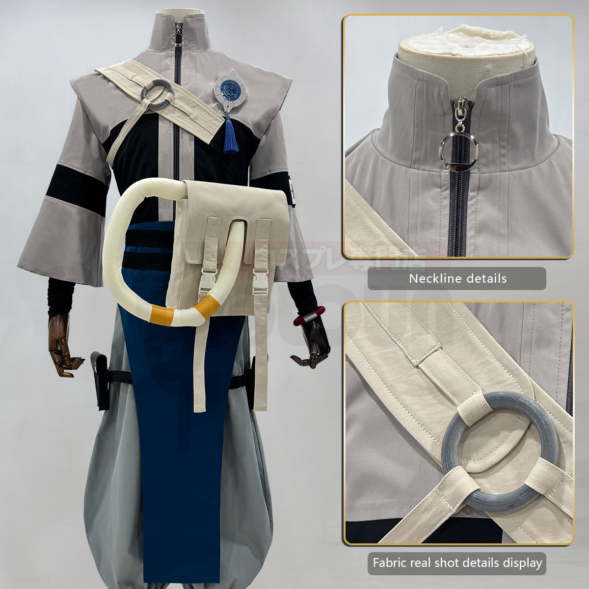 Pre-sale HOLOUN Gachiakuta Anime Zanka Cosplay Costume Convention Halloween Christmas Embroidery Jacket Pants Bag