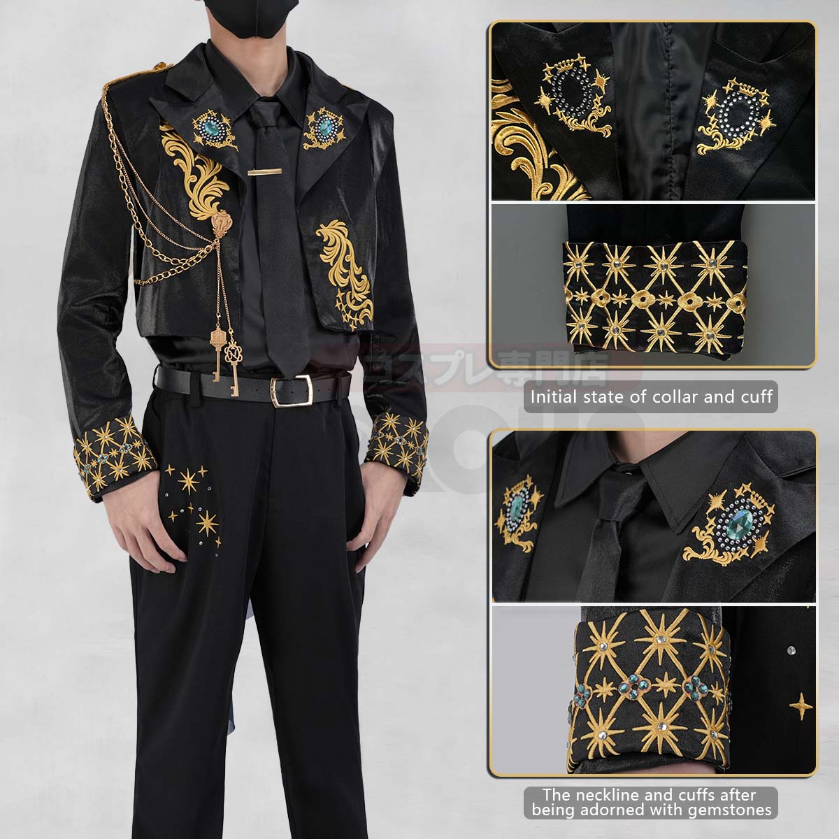HOLOUN Twisted Game ‌‌‌‌‌Ignihyde Cosplay Costume 5th Anniversary Halloween Christmas Convention
