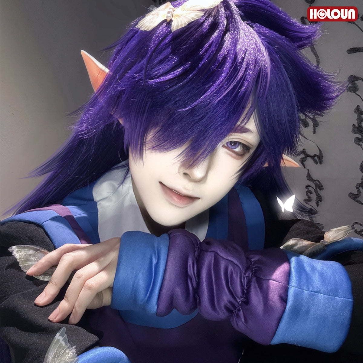 Pre-sale HOLOUN Xiao Hei Anime Fengxi Cosplay Costume Top T-shirt Pants Animation Convention Halloween Christmas