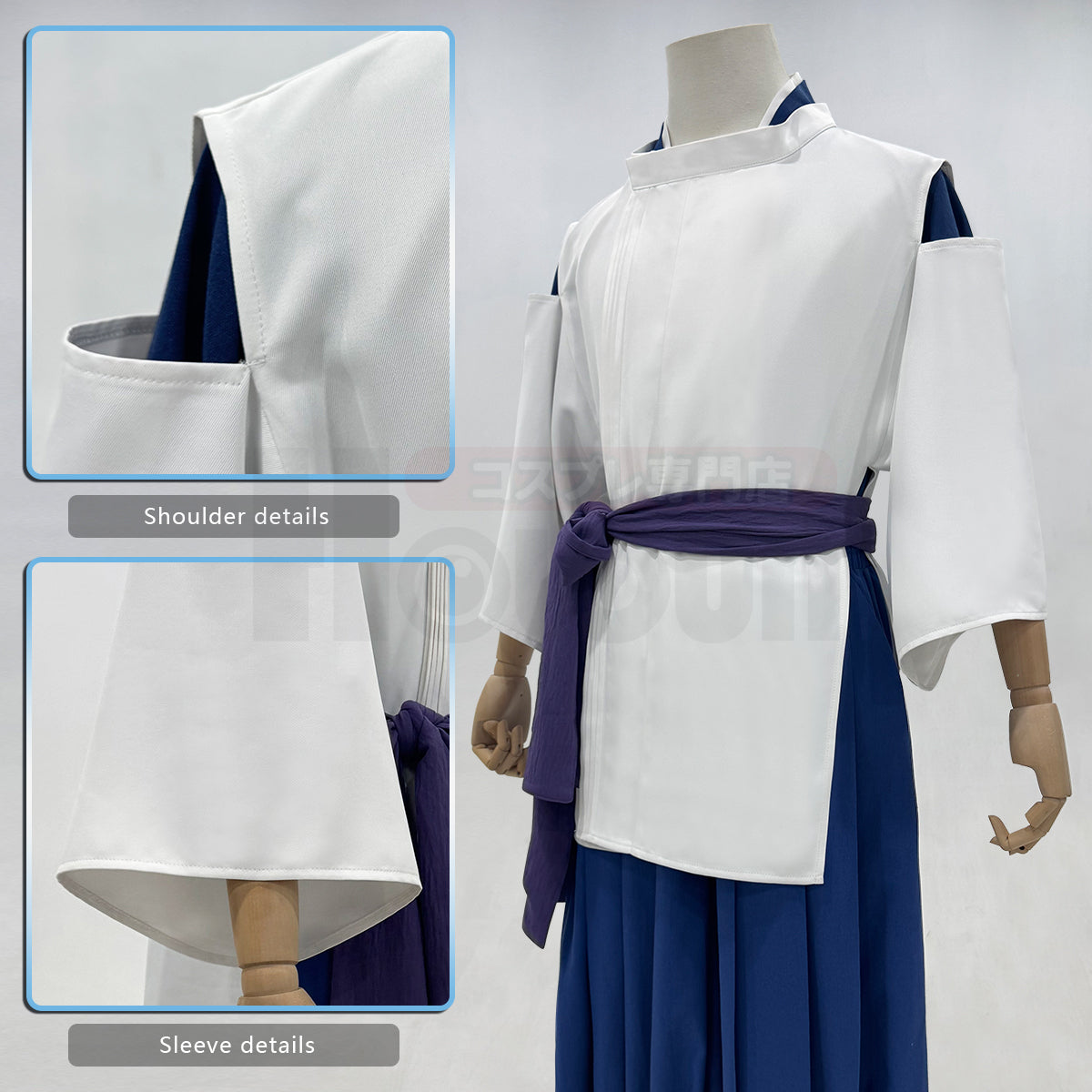 Pre-sale HOLOUN Spirited Anime Haku Nigihayami Kohakunu Cosplay Costume Top Pants Haori Adult Version Cos Convention Halloween Christmas