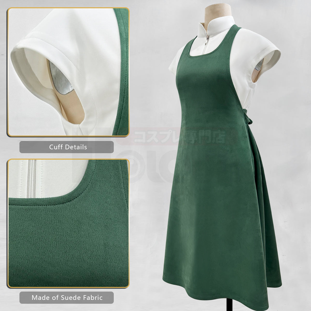 Pre-sale HOLOUN Anime Uzumaki Kushina Cosplay Costume Dress T-shirt Halloween Christmas Convention New Year Gift