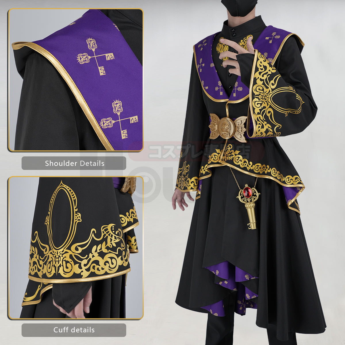 Pre-sale HOLOUN Twisted Game Cosplay Costume Ceremonial Robes Heartslabyul Savanaclaw Octavinelle Scarabia Pomefiore ‌Ignihyde Diasomnia